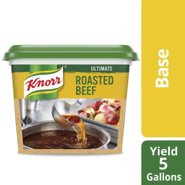 Knorr Professional Ultimate Beef Paste Base Gluten Free, No Artificial Flavors or Preservatives, No MSG added, Colors from Natural Sources, 1 Pound (Pack of 6) - Image 2