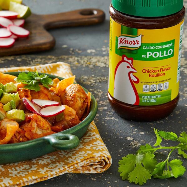 Knorr Granulated Bouillon For Sauces, Soups and Stews Chicken Flavor Naturally Flavored 15.9 oz - Image 2