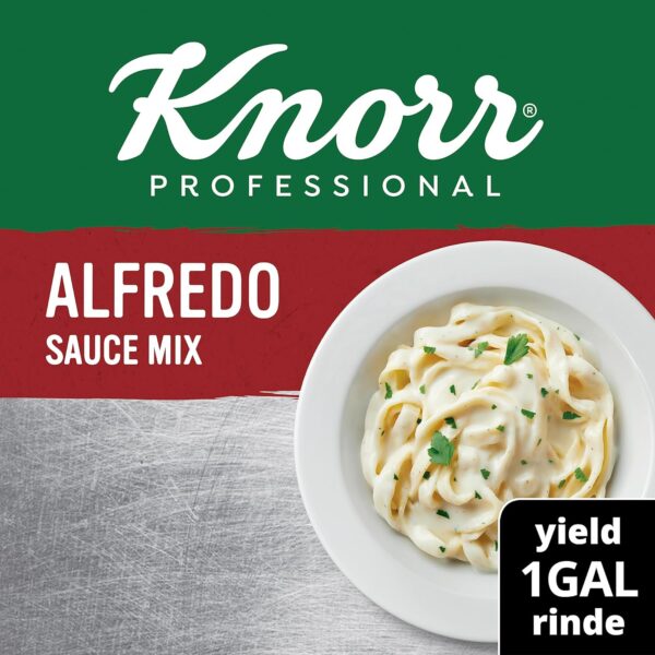 Knorr Professional Alfredo Sauce Mix Made With Real Parmesan Cheese, Gluten Free, No Artificial Colors, Flavors, or Preservatives, 1 lb, Pack of 4 - Image 2